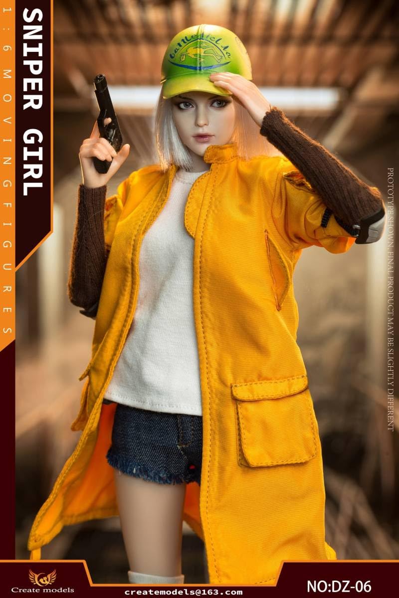Amazon | CreateModels 1/6 スナイパー ガール Lan 未開封 DZ-06